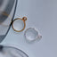 The Buckle Ring | Silver (Sizes 4, 5, 7, 13, 14, 15 Remaining)