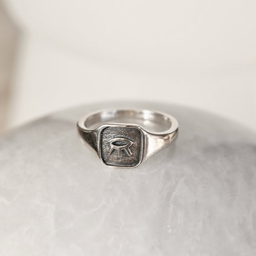 The Zaleska Signet Ring | Silver (Sizes 5-11, 13-15 Remaining)