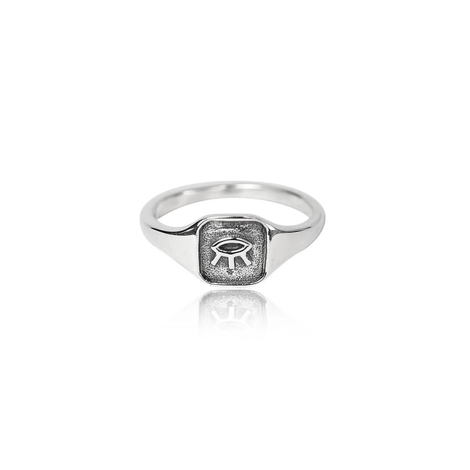 The Zaleska Signet Ring | Silver (Sizes 4-11, 13-15 Remaining)