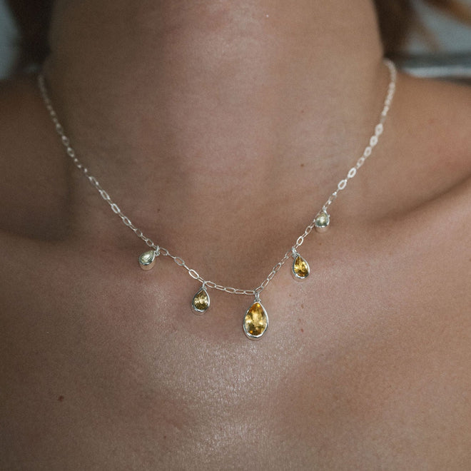 The Candlelight Necklace | Silver