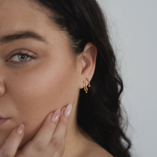 The Link Studs | Gold