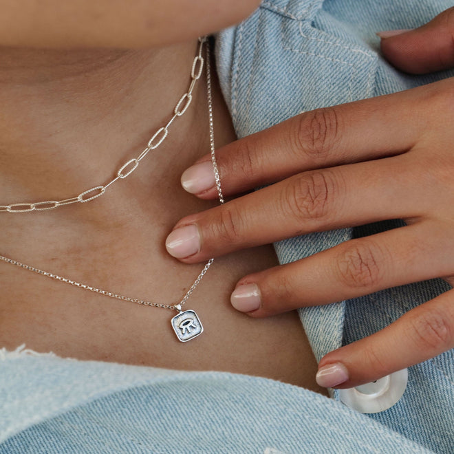 The Zaleska Necklace | Silver