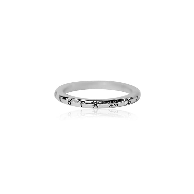 The Zodiac Ring | Silver
