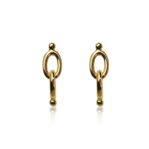 The Link Studs | Gold