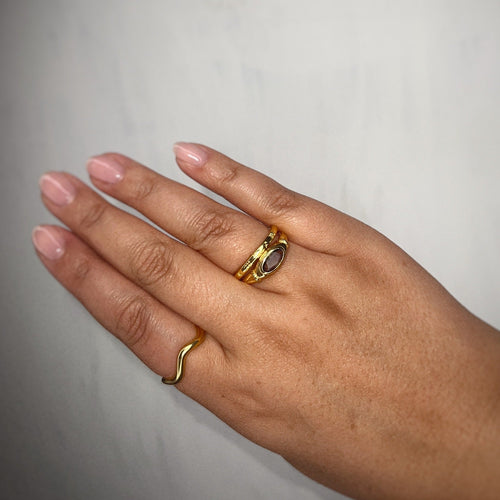 The Ceremony Ring | Gold (Sizes 4, 5, 8, 14, 15 Remaining)
