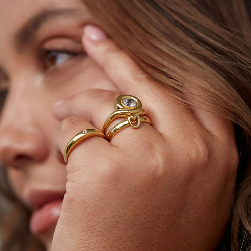 The Buckle Ring | Gold