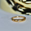 The Tiny Sparkle Ring | Gold (Size 15 Remaining)