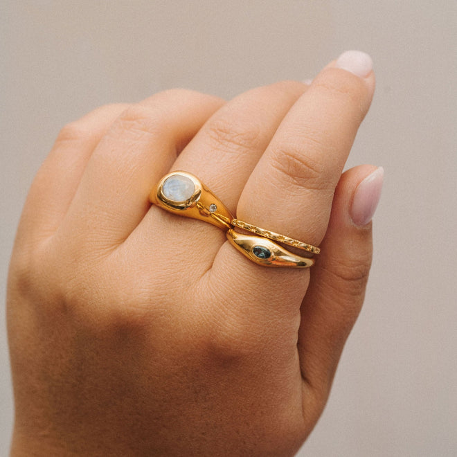 The Neptune Ring | Gold