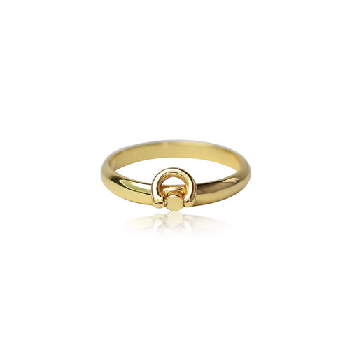 The Buckle Ring | Gold