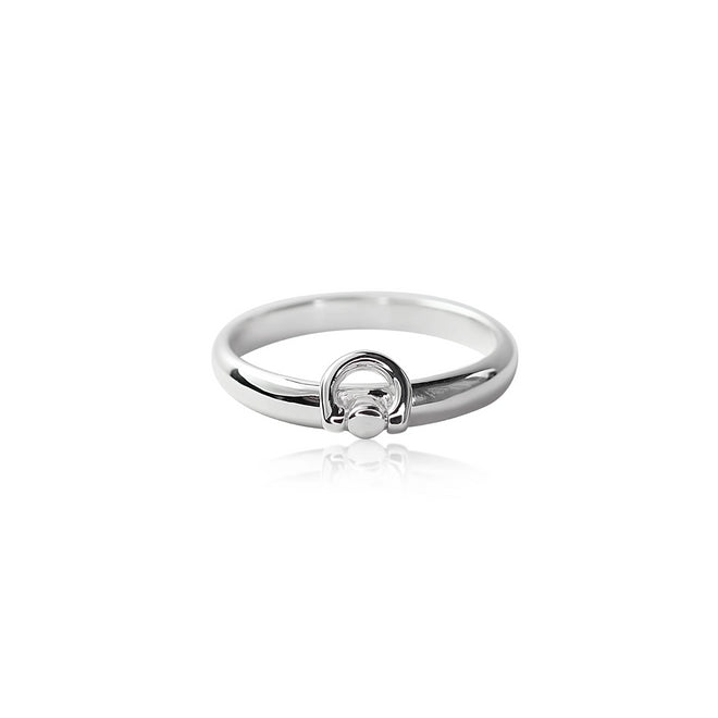 The Buckle Ring | Silver