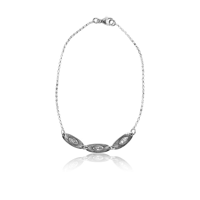 The Mercedes Bracelet | Silver