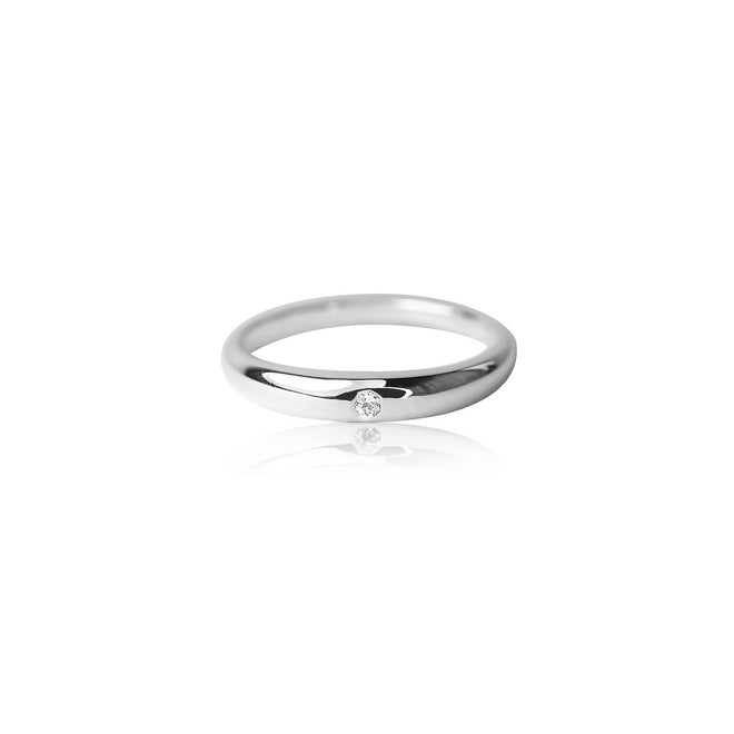 The Tiny Sparkle Ring | Silver