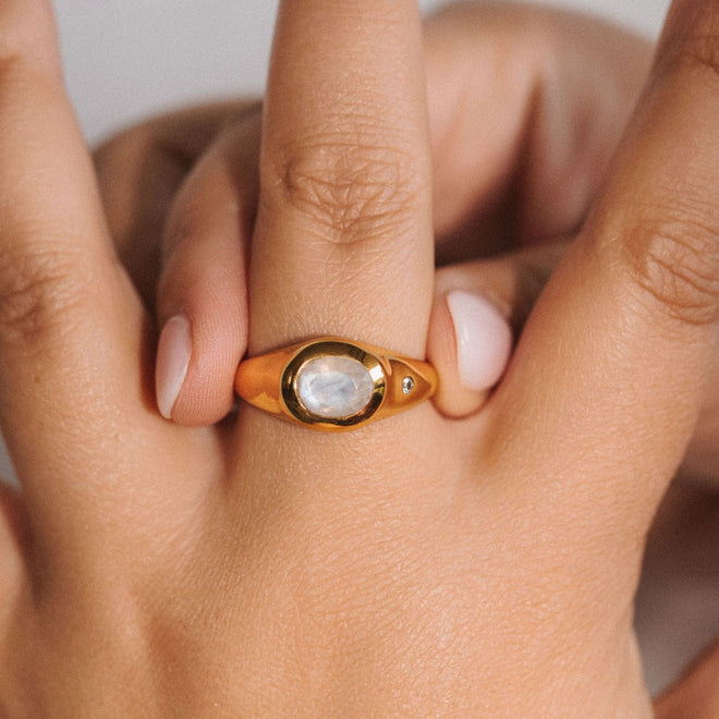 The Phases Ring | Gold