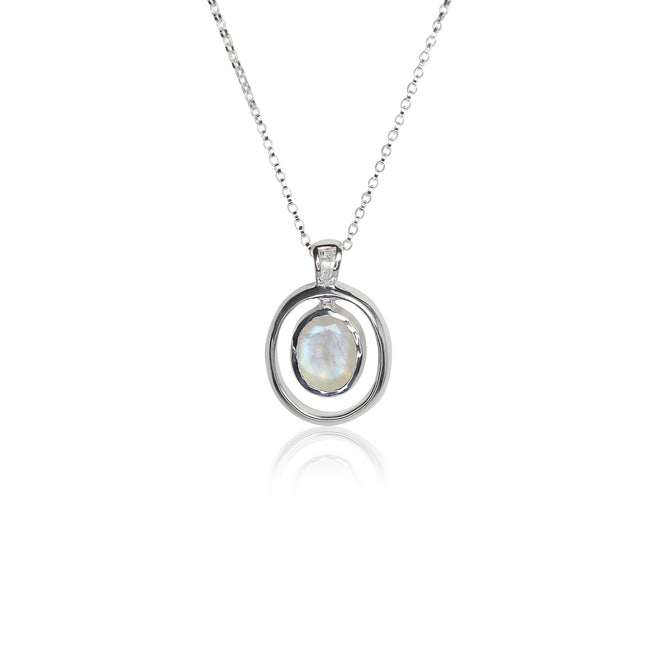 The Lune Necklace | Silver