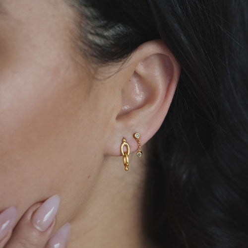 The Link Studs | Gold