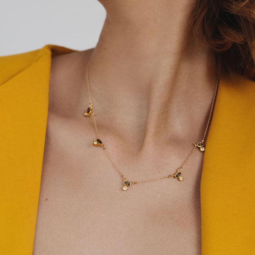 The Eclipse Necklace | Gold