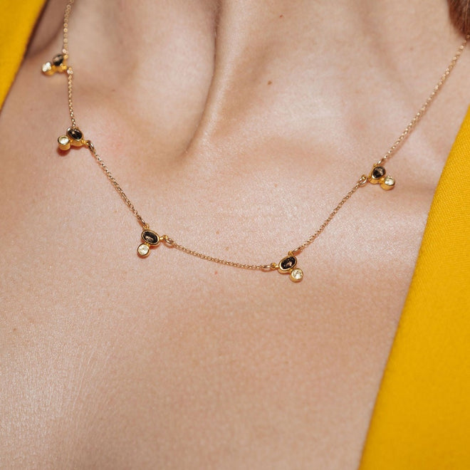 The Eclipse Necklace | Gold