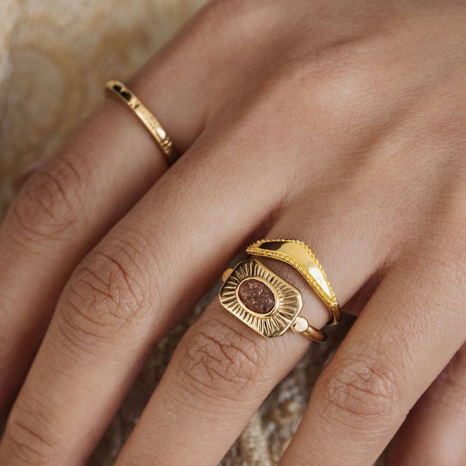 The Agnes Ring | Gold (Size 5 Remaining)