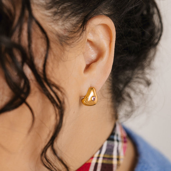 The Bardot Earrings | Gold