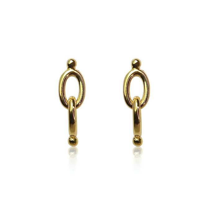 The Link Studs | Gold