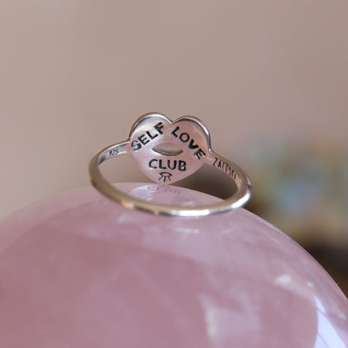 The Self Love Club Ring | Silver