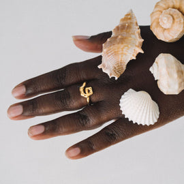 The Sacred Spiral Ring | Gold
