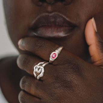 The Sacred Spiral Ring | Silver