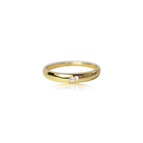 The Tiny Sparkle Ring | Gold