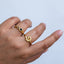 The Duet Ring | Gold
