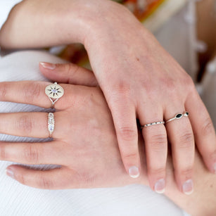 The Estrella Ring | Silver
