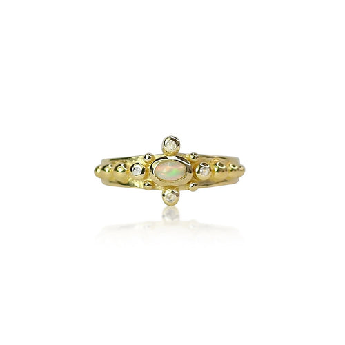 The Opal Realm Ring | Gold (Size 5 Remaining)