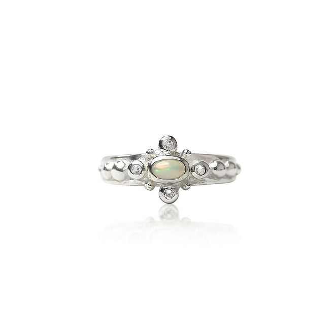 The Opal Realm Ring | Silver (Sizes 4, 12 & 13 Remaining)