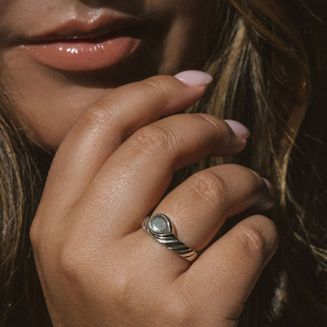 The Labradorite Journey Ring | Silver (Sizes 4-6, 10-13 Remaining)