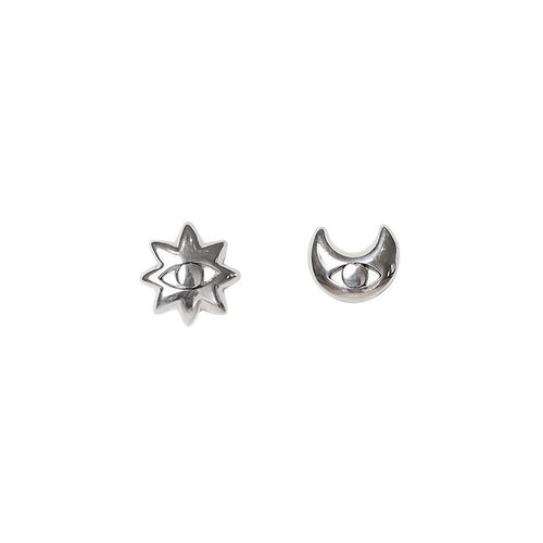 The Dani Studs | Silver