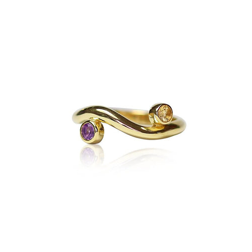 The Yin Yang Ring | Gold (Sizes 5-7 Remaining)