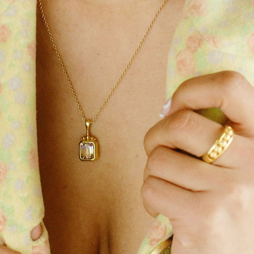 The Iris Necklace | Gold