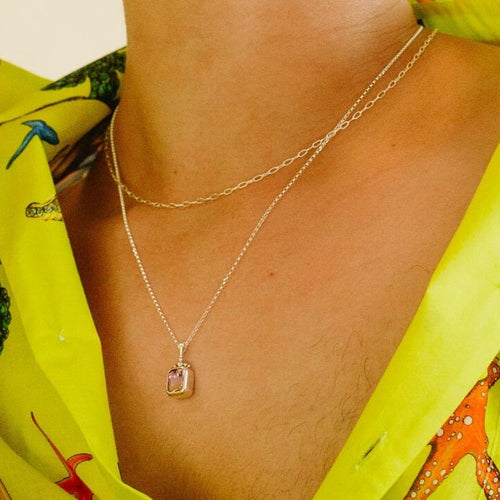 The Iris Necklace | Silver